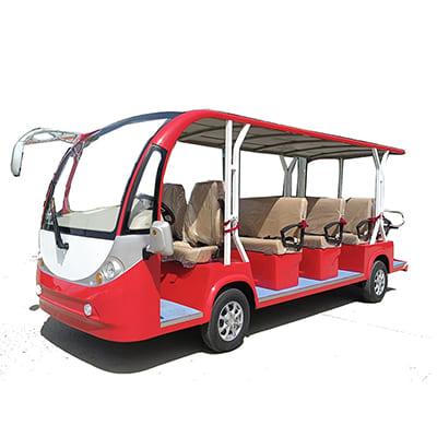 Kunmiao 14 Seat 5000W Factory Supply Electric Sightseeing Bus Electric Bus - copy