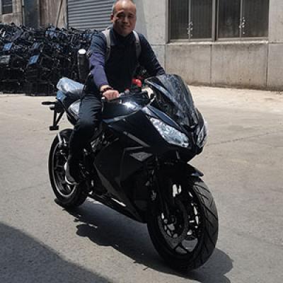 4000W 92KM/H Electric Motorcycle Test
